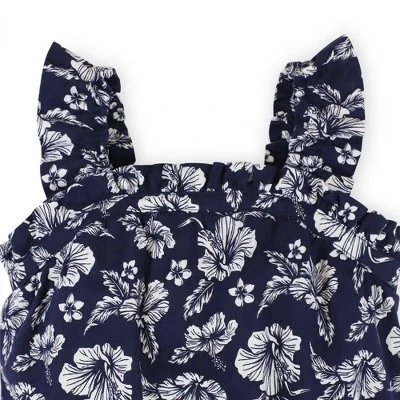 Hope & Henry Girls' Ruffle Pull On Romper, Kids 6 Hope & Henry Girls' Ruffle Pull On Romper, Kids - Image 4