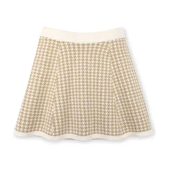 Hope & Henry Girls' Organic Cotton Houndstooth Pull-On Sweater Skirt, Kids -Hope & Henry Sales GUEST 9703e719 ebe2 4218 9b48 e035657d51ab