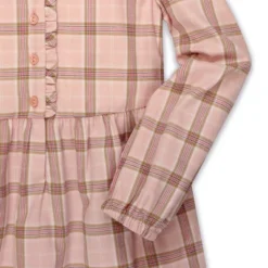 Hope & Henry Girls' Long Sleeve Tiered Ruffle Neck Dress, Infant -Hope & Henry Sales GUEST 98b0e0ab 6a39 4b33 9559 27597d64f686