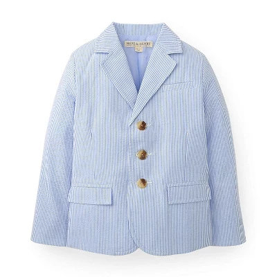 Hope & Henry Boys' Seersucker Suit Jacket, Toddler 10 Hope & Henry Boys' Seersucker Suit Jacket, Toddler - Image 8