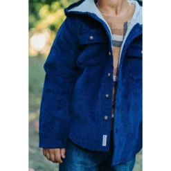 Hope & Henry Boys' Hooded Button Down Shirt Jacket, Infant -Hope & Henry Sales GUEST 9d0148c4 0da4 4c73 8257 596fd8574ccb