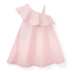 Hope & Henry Girls' One Shoulder Flounce Dress, Toddler -Hope & Henry Sales GUEST 9d65ebd7 c233 4270 b010 5593491d433c