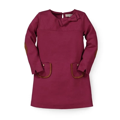 Hope & Henry Girls' Quilted Ponte Riding Dress, Infant 11 Hope & Henry Girls' Quilted Ponte Riding Dress, Infant - Image 9