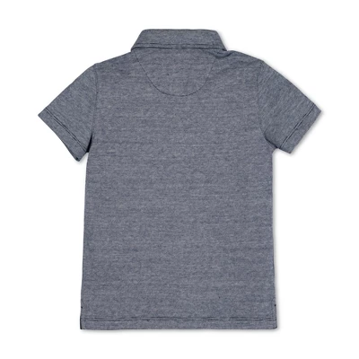 Hope & Henry Boys' Organic Cotton Short Sleeve Classic Knit Polo, Infant 4 Hope & Henry Boys' Organic Cotton Short Sleeve Classic Knit Polo, Infant - Image 2