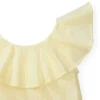 Hope & Henry Girls' Ruffle Top With Bow, Infant