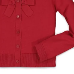 Hope & Henry Girls' Bow Front Cardigan, Infant -Hope & Henry Sales GUEST a4a3f08b 96fc 4327 a2bd 8806a4a513b5