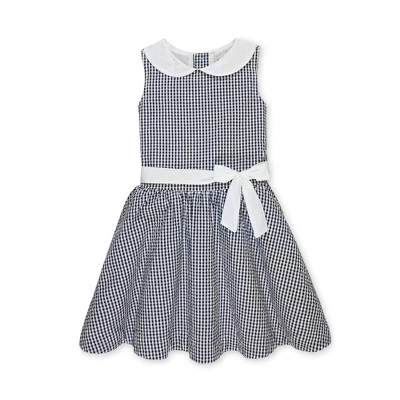 Hope & Henry Girls' Seersucker Peter Pan Collar Dress, Infant 11 Hope & Henry Girls' Seersucker Peter Pan Collar Dress, Infant - Image 9