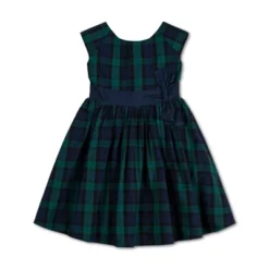 Hope & Henry Girls' Cap Sleeve Party Dress With Bow Sash, Infant -Hope & Henry Sales GUEST a693e70c 5a04 4639 9cb2 145c527831ea