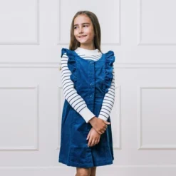 Hope & Henry Girls' Short Sleeve Ruffle Jumper, Infant -Hope & Henry Sales GUEST a7ebe175 d200 470c b754 64181e5fa00a 1