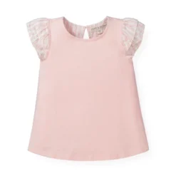 Hope & Henry Girls' Organic Cotton Knit Top With Woven Flutter Sleeves, Infant 17 Hope & Henry Girls' Organic Cotton Knit Top With Woven Flutter Sleeves, Infant -Hope & Henry Sales GUEST a893e0f9 6c34 47e7 9e84 e0291720e8cb