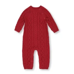 Hope & Henry Baby Cable Knit Sweater Romper -Hope & Henry Sales GUEST aaf55e7f 737f 4555 bf4a 4bce2e73906d