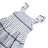 Hope & Henry Girls' Flutter Sleeve Smocked Linen Dress, Toddler