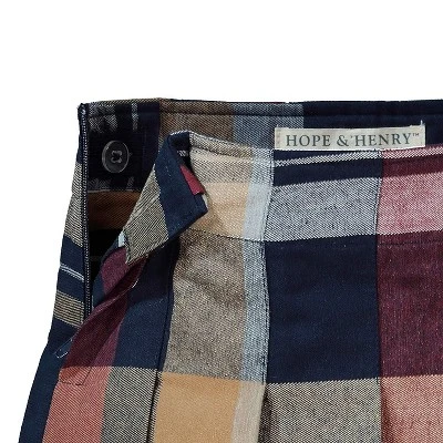 Hope & Henry Girls' Pleated Skirt With Buckle Detail, Kids 4 Hope & Henry Girls' Pleated Skirt With Buckle Detail, Kids - Image 2