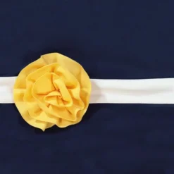 Hope & Henry Girls' One-Piece Swimsuit With Rosette, Toddler