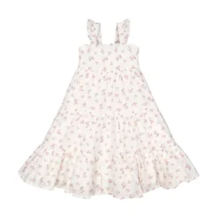 Hope & Henry Girls' Twirly Tiered Dress, Infant -Hope & Henry Sales GUEST b11b9112 cb57 4e9a a087 2f7bd778d052