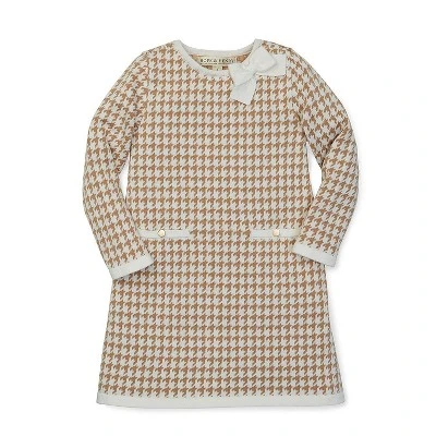 Hope & Henry Girls' Organic Cotton Bow Detail Sweater Dress, Kids 10 Hope & Henry Girls' Organic Cotton Bow Detail Sweater Dress, Kids - Image 8