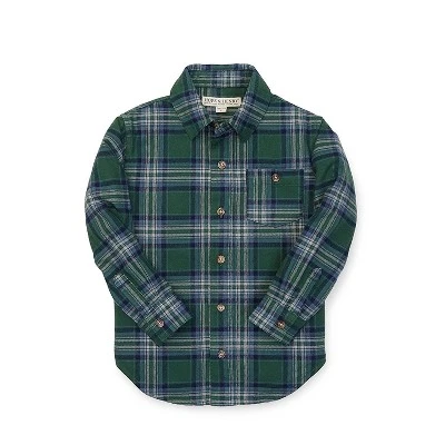 Hope & Henry Boys' Flannel Button Down Shirt, Infant 14 Hope & Henry Boys' Flannel Button Down Shirt, Infant - Image 12