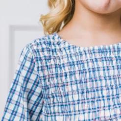 Hope & Henry Girls' Long Sleeve Calvary Twill Smocked Front Dress, Infant -Hope & Henry Sales GUEST b54db08e e1b0 429b a264 0ae991da136f