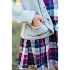 Hope & Henry Girls' Long Sleeve Shawl Collar Cable Sweater Blazer, Toddler -Hope & Henry Sales GUEST b87d41ba c1ce 422a ac83 3499619cde3b