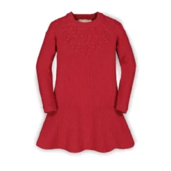 Hope & Henry Girls' Organic Cotton Skater Sweater Dress, Toddler -Hope & Henry Sales GUEST b8c65d0e 5833 4f30 b350 a3ba362a4899