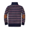 Hope & Henry Boys' Half Zip Pullover Sweater With Elbow Patches, Infant -Hope & Henry Sales GUEST b98b1319 248a 4f0c 9d6a b51582917016