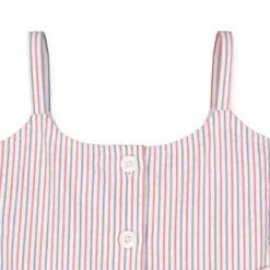 Hope & Henry Girls' Button Front Sun Dress, Toddler