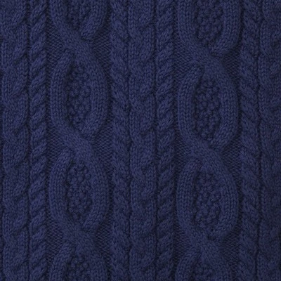 Hope & Henry Boys' Mock Neck Cable Sweater With Buttons, Infant 4 Hope & Henry Boys' Mock Neck Cable Sweater With Buttons, Infant - Image 2