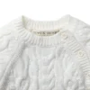 Hope & Henry Baby Cable Knit Sweater Romper -Hope & Henry Sales GUEST bc33f14f 52e4 4ed9 9640 f8685d573b54