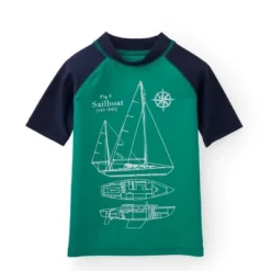 Hope & Henry Boys' Short Sleeve Rash Guard, Toddler -Hope & Henry Sales GUEST be413ab4 9d3d 4523 a52d e278f34a3fb3