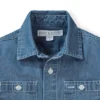 Hope & Henry Boys' Chambray Button Down Shirt, Infant -Hope & Henry Sales GUEST bf2219e5 8500 4c51 9fbb a8ab0764fdd6