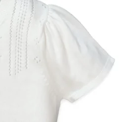 Hope & Henry Girls' Organic Cotton Pointelle Sweater Top, Infant -Hope & Henry Sales GUEST bf2f49cb ee50 4195 b951 6fab5f7f7486