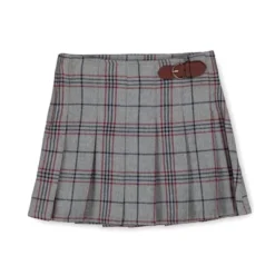 Hope & Henry Girls' Pleated Skirt With Buckle Detail, Infant -Hope & Henry Sales GUEST c08274a6 7ca5 4822 9d80 a78867af6dd4