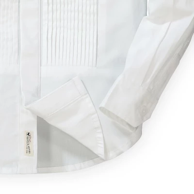 Hope & Henry Boys' Tuxedo Button Down Shirt, Infant 4 Hope & Henry Boys' Tuxedo Button Down Shirt, Infant - Image 2