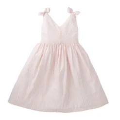 Hope & Henry Girls' Organic Cotton Bow Shoulder Swing Dress, Kids -Hope & Henry Sales GUEST c4591169 fa17 4f04 9e81 a9b886d53995