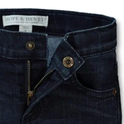 Hope & Henry Girls' Stretch Denim Skinny Jean, Kids