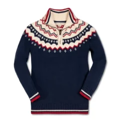 Hope & Henry Boys' Long Sleeve Half Zip Raglan Ski Sweater, Kids -Hope & Henry Sales GUEST c5da98f6 8879 48ac 9c6b 8474ac90ad29