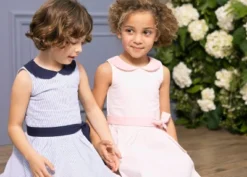 Hope & Henry Girls' Seersucker Peter Pan Collar Dress, Toddler -Hope & Henry Sales GUEST c96a5cd9 bf79 4a52 9108 e23460239e8f 1