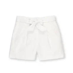Hope & Henry Girls' Linen Pull-On Paperbag Shorts, Infant -Hope & Henry Sales GUEST c9900437 d80a 402c b64b 7e347f386792