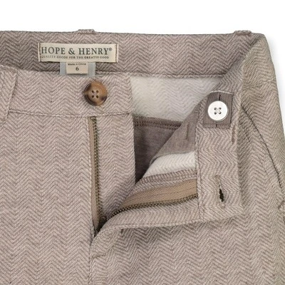 Hope & Henry Boys' Fleece Suit Pant, Toddler 4 Hope & Henry Boys' Fleece Suit Pant, Toddler - Image 2