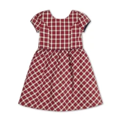 Hope & Henry Girls' Short Sleeve Button Back Schoolgirl Dress, Toddler -Hope & Henry Sales GUEST d2cc5352 98f8 4537 843b f3492c400671 1