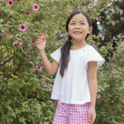 Hope & Henry Girls' Flutter Top With Crochet Dot Trim, Infant 12 Hope & Henry Girls' Flutter Top With Crochet Dot Trim, Infant -Hope & Henry Sales GUEST d7dfcc5c 424a 4551 8c90 7ad556af1bdc