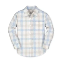 Hope & Henry Boys' Linen Button Down Shirt, Infant -Hope & Henry Sales GUEST dc825f49 8bf5 4bc8 b5f3 e6c477833ddd