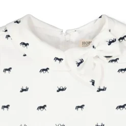 Hope & Henry Girls' Pleated Dress With Collar And Bow, Infant -Hope & Henry Sales GUEST dcd0dd68 1cca 4a1d 9945 54d33ad2b589