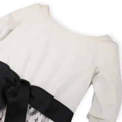 Hope & Henry Girls' Lightweight High-Low Skater Dress, Infant