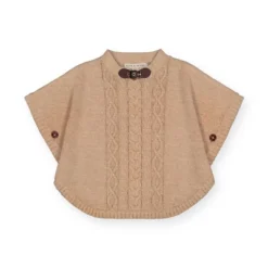 Hope & Henry Girls' Organic Cotton Sweater Cape, For Kids -Hope & Henry Sales GUEST dd5d7f25 c614 4a26 b9c9 4f4058dadad6
