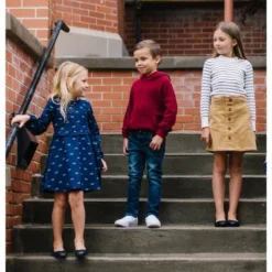 Hope & Henry Girls' Corduroy Cinch Waist Pull-On Skirt, Toddler -Hope & Henry Sales GUEST ddba33b2 287d 4048 aa69 2f59f9131571