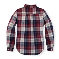 Hope & Henry Girls' Long Sleeve Ruffle Collar Button Down Shirt, Toddler -Hope & Henry Sales GUEST de2c5f5d 8828 43a0 b3a4 50118272a782