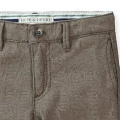 Hope & Henry Boys' Classic Suit Pant, Infant