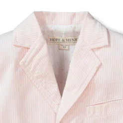 Hope & Henry Boys' Seersucker Suit Jacket, Infant