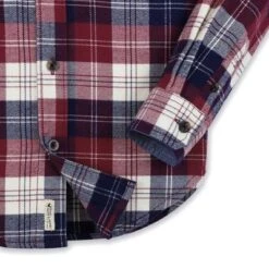 Hope & Henry Boys' Organic Cotton Long Sleeve Brushed Cotton Flannel Button Down Shirt, Kids -Hope & Henry Sales GUEST e44a130e 99f0 40f7 ace6 61241f6c844c